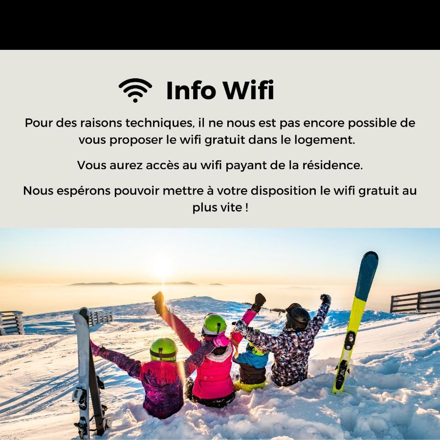Charmant T3 Avec Vue Montagne Et Parking Privatif Font-Romeu-Odeillo-Via Exterior photo